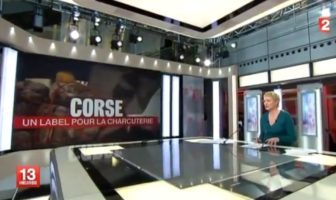 La Charcuterie de Corse AOC au 13H de France 2